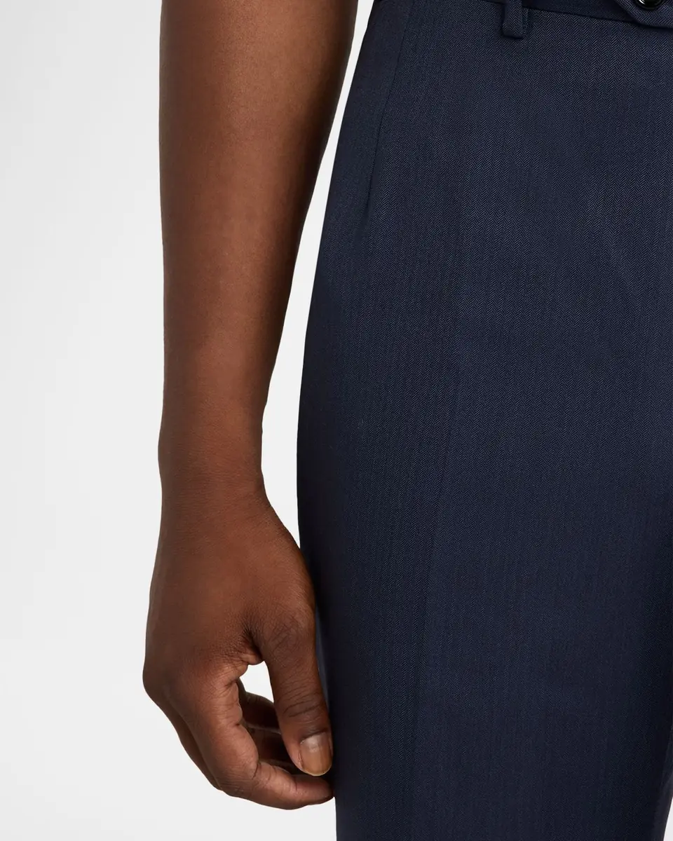 Brioni Men's Wool Micro-Herringbone Two-Piece Suit | Thumbnail 10 Brioni Men's Wool Micro-Herringbone Two-Piece Suit | Thumbnail 10