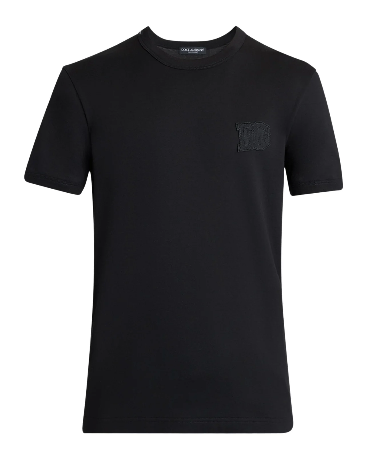 Men's Cotton DG-Patch Crewneck T-Shirt