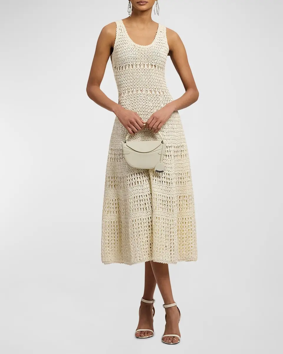 Ralph Lauren Collection Solanna Cotton Sweater Day Dress | Thumbnail 2 Ralph Lauren Collection Solanna Cotton Sweater Day Dress | Thumbnail 2