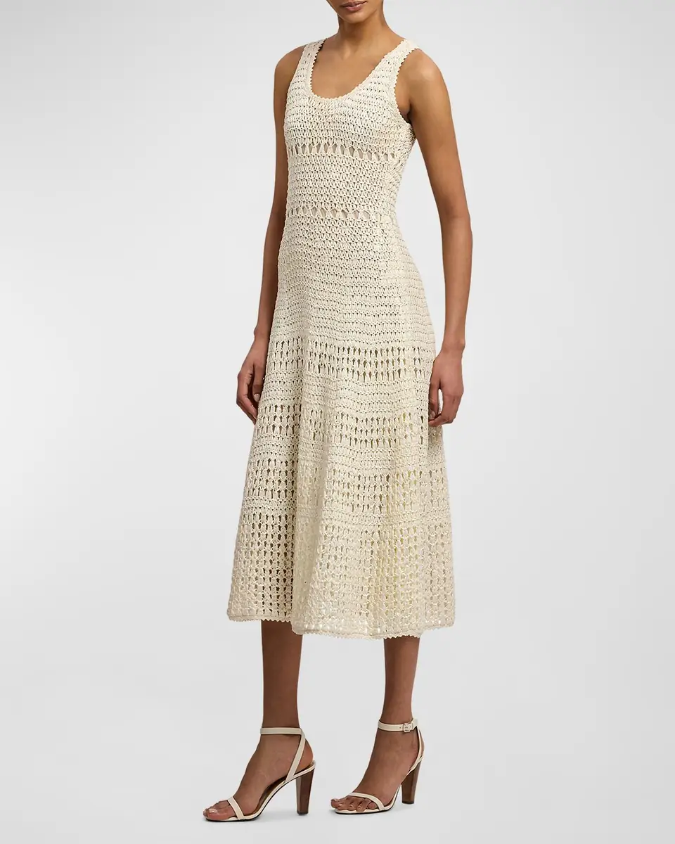 Ralph Lauren Collection Solanna Cotton Sweater Day Dress | Thumbnail 5 Ralph Lauren Collection Solanna Cotton Sweater Day Dress | Thumbnail 5