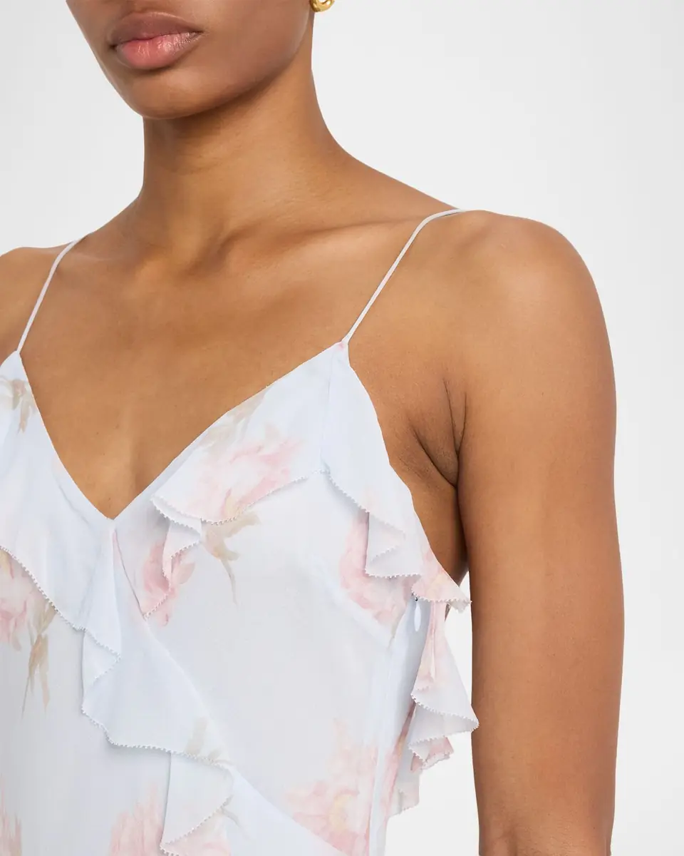 LoveShackFancy Rialto Asymmetric Ruffle Maxi Dress | Thumbnail 5 LoveShackFancy Rialto Asymmetric Ruffle Maxi Dress | Thumbnail 5
