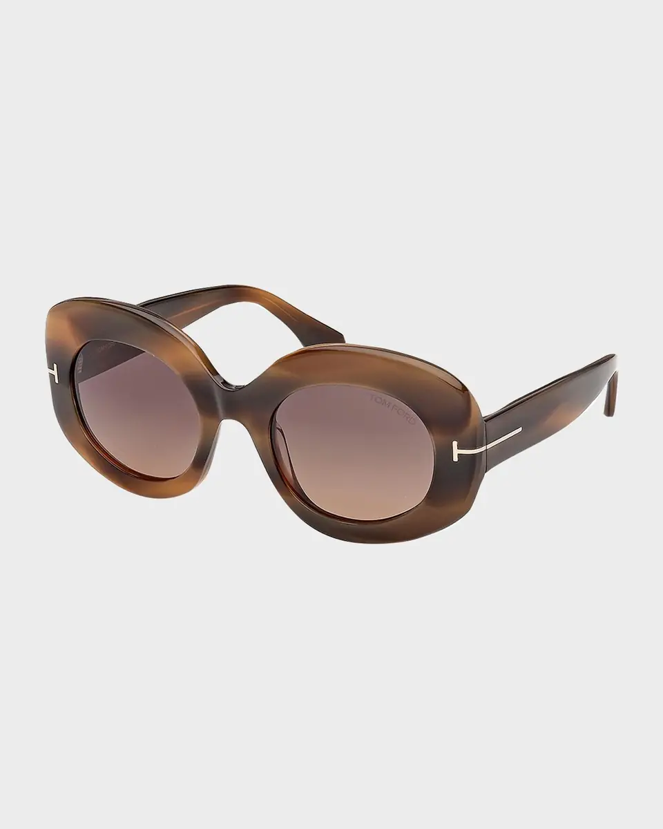 Tom Ford Claudette 51MM Oval Sunglasses | Thumbnail 2 Tom Ford Claudette 51MM Oval Sunglasses | Thumbnail 2