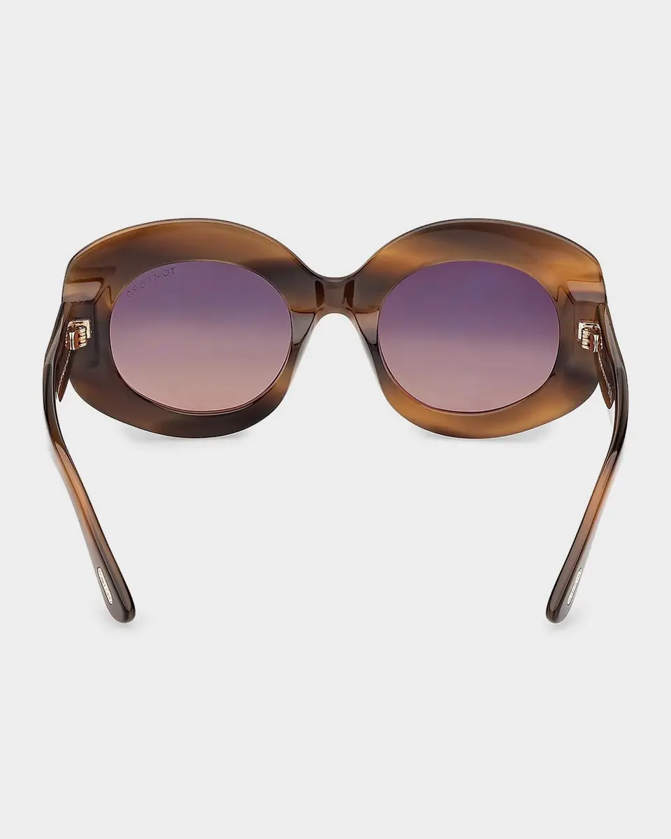 Tom Ford Claudette 51MM Oval Sunglasses | Thumbnail 6 Tom Ford Claudette 51MM Oval Sunglasses | Thumbnail 6