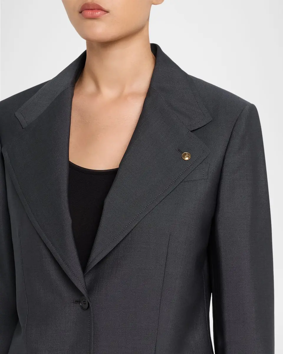 Versace Single-Breasted Jacket | Thumbnail 5 Versace Single-Breasted Jacket | Thumbnail 5