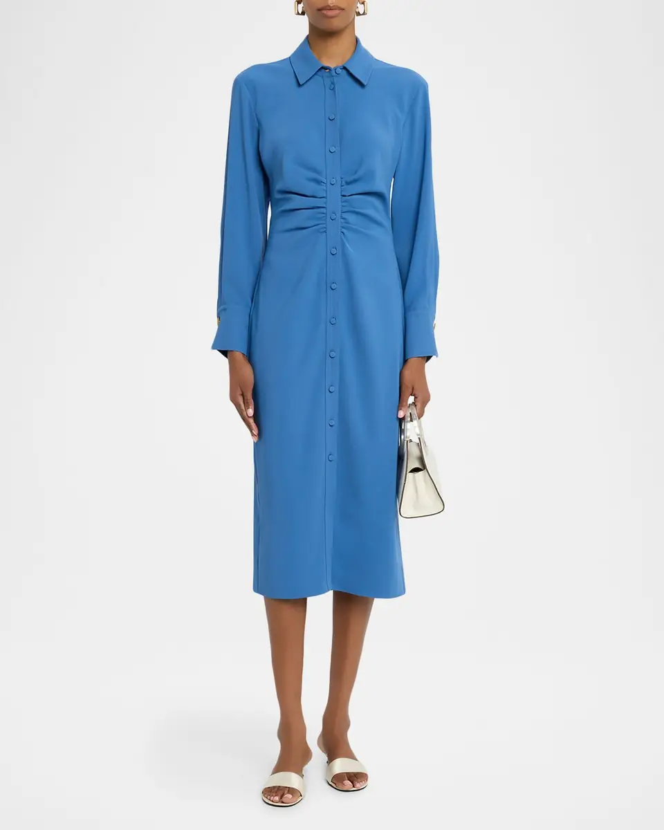Veronica Beard Loxley Midi Shirtdress | Thumbnail 2 Veronica Beard Loxley Midi Shirtdress | Thumbnail 2