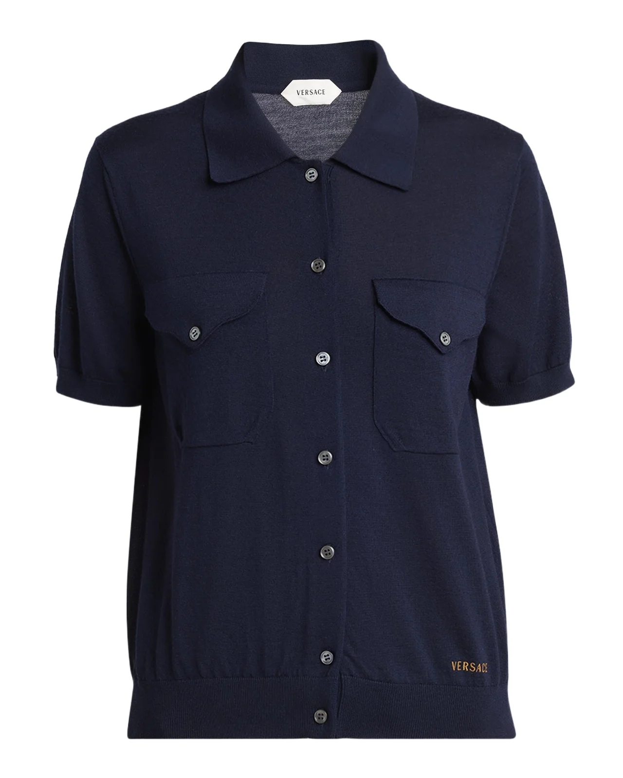 Knit Button-Front Shirt Knit Button-Front Shirt