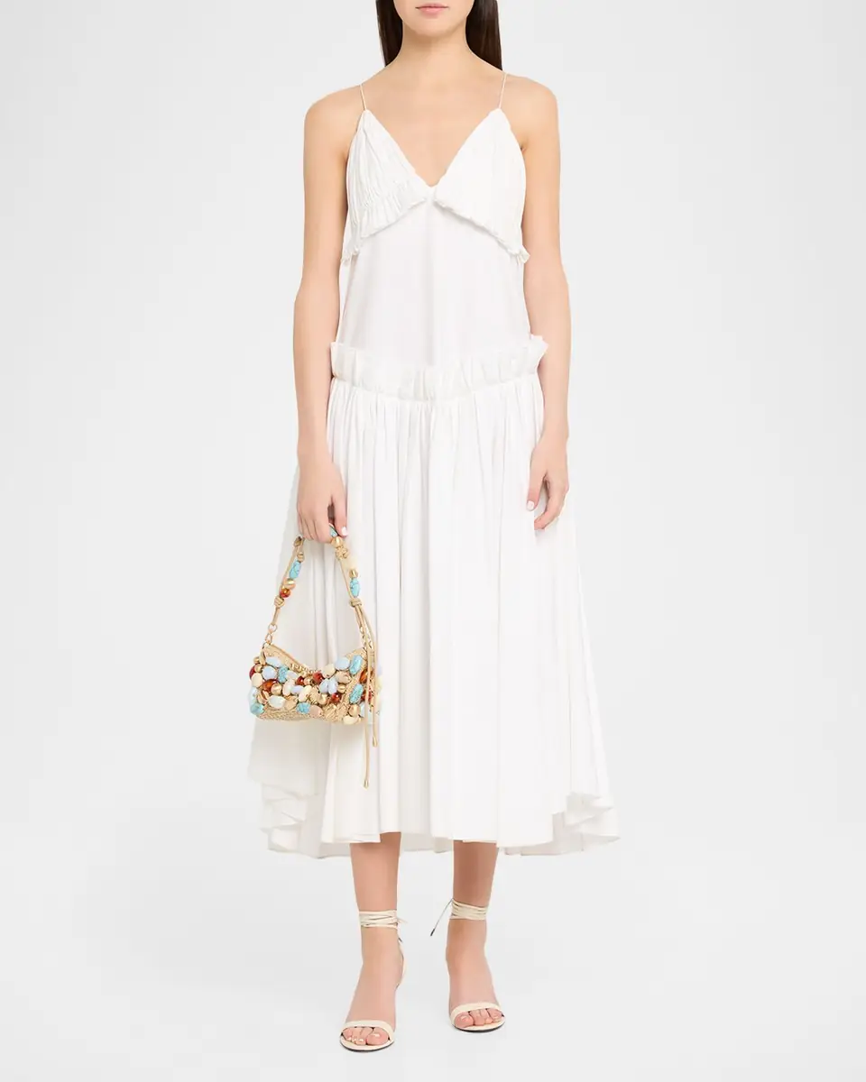 Cult Gaia Mercier Embellished Raffia Butterfly Shoulder Bag | Thumbnail 5 Cult Gaia Mercier Embellished Raffia Butterfly Shoulder Bag | Thumbnail 5
