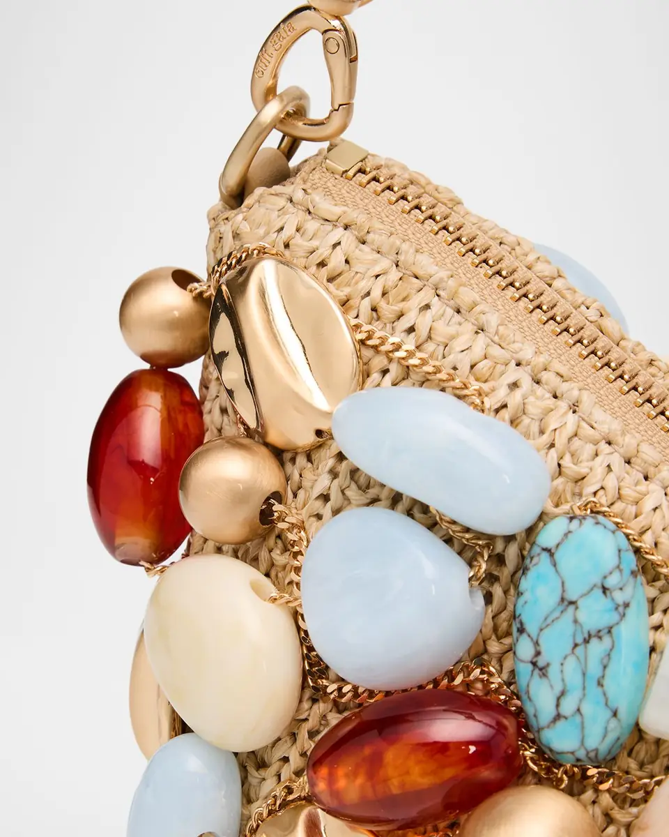 Cult Gaia Mercier Embellished Raffia Butterfly Shoulder Bag | Thumbnail 7 Cult Gaia Mercier Embellished Raffia Butterfly Shoulder Bag | Thumbnail 7