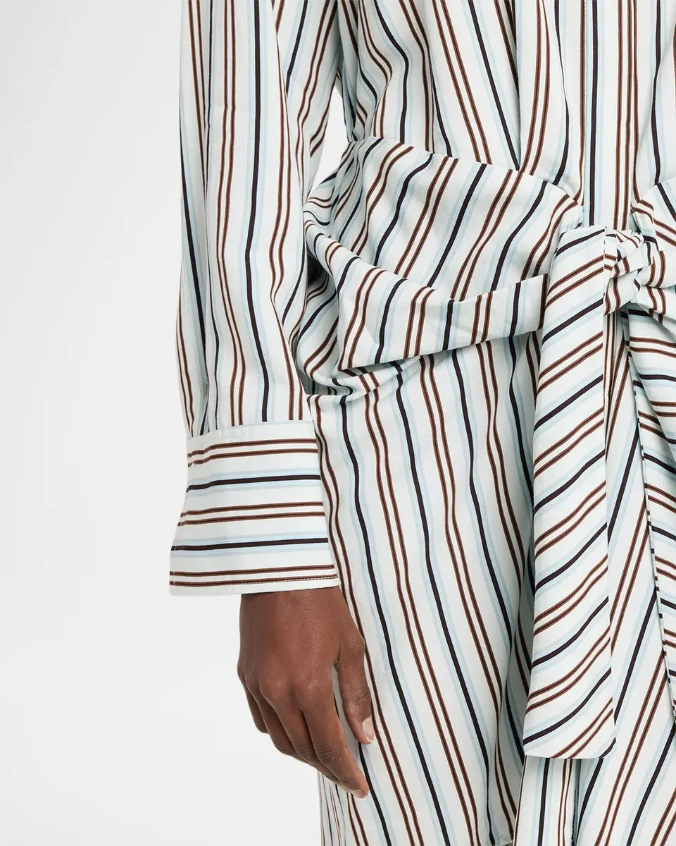 A.L.C. Mia Striped Mini Shirtdress | Thumbnail 5 A.L.C. Mia Striped Mini Shirtdress | Thumbnail 5