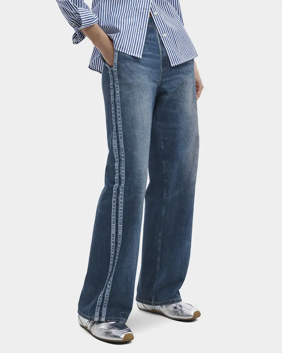 rag & bone rb Miramar Terry Wide-Leg Track Jeans | Thumbnail 4 rag & bone rb Miramar Terry Wide-Leg Track Jeans | Thumbnail 4