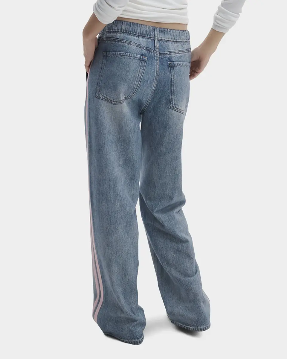 rag & bone rb Miramar Terry Wide-Leg Track Jeans | Thumbnail 3 rag & bone rb Miramar Terry Wide-Leg Track Jeans | Thumbnail 3