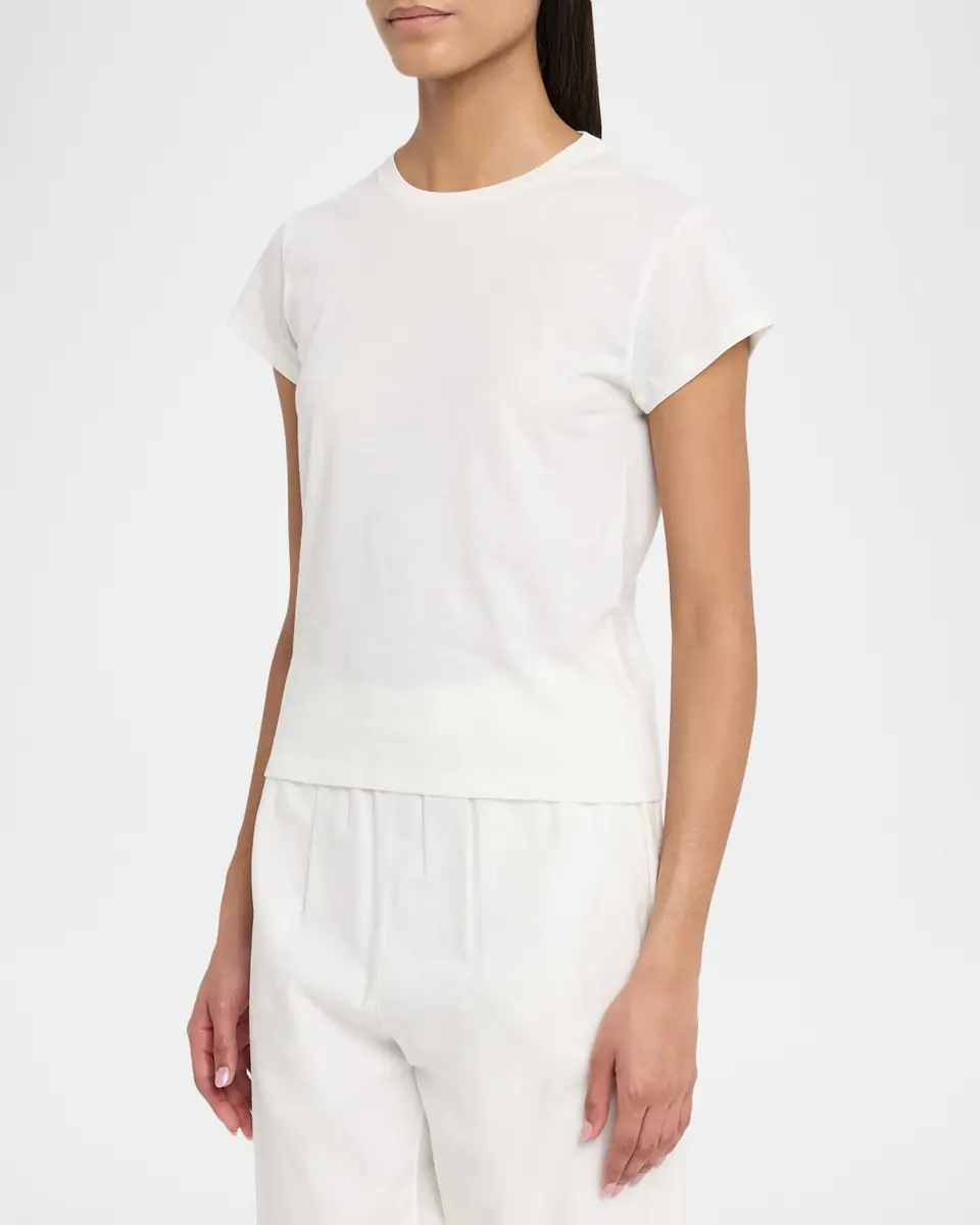 The Row Tori Cotton-Silk Top | Thumbnail 4 The Row Tori Cotton-Silk Top | Thumbnail 4