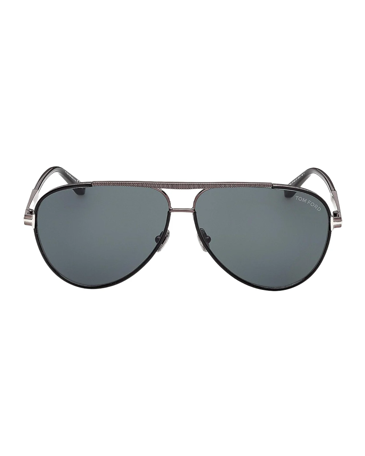 Tom Ford Men's Rupert 02 63mm Metal & Acetate Aviator Sunglasses