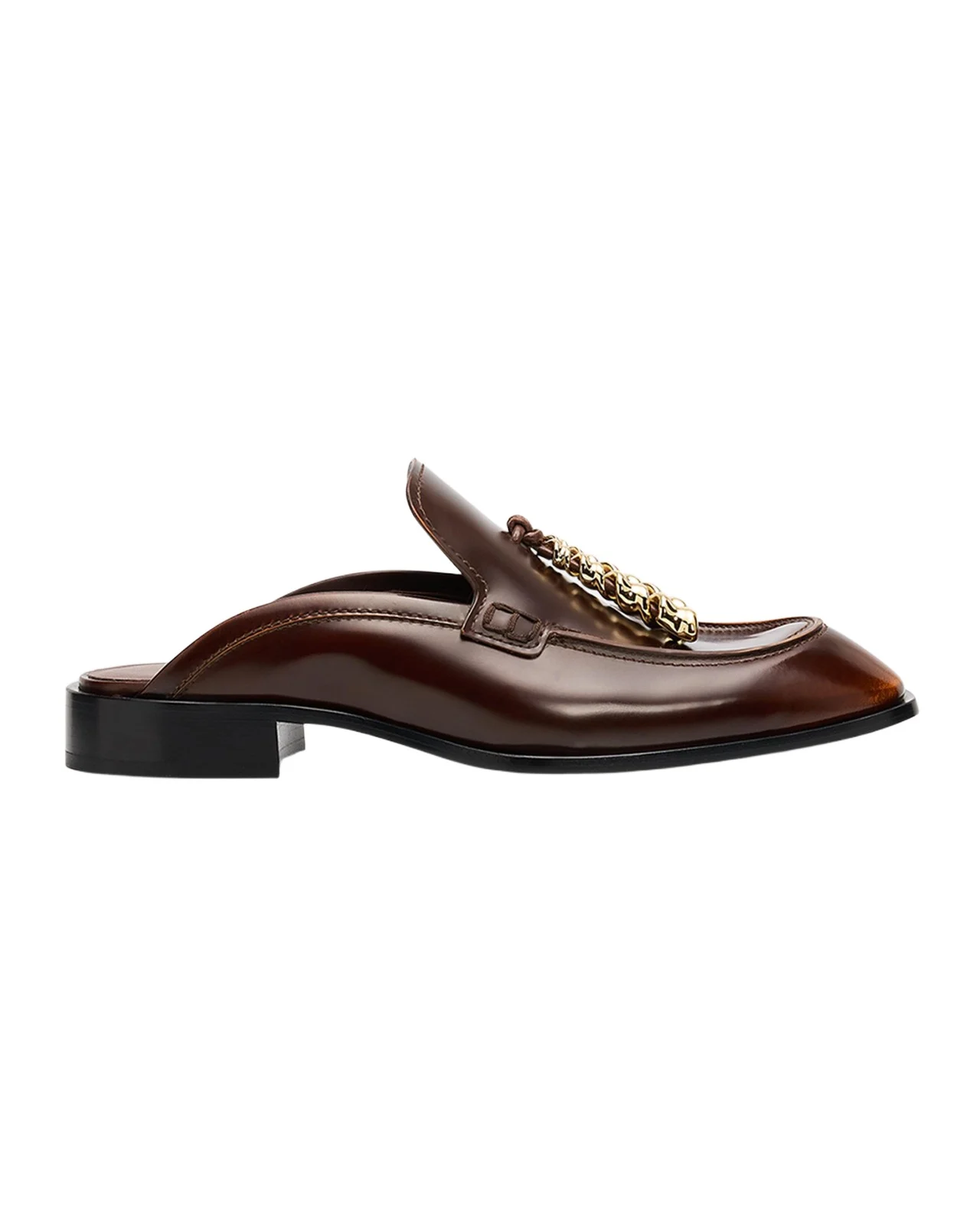 Edge Leather Loafer Mules Edge Leather Loafer Mules