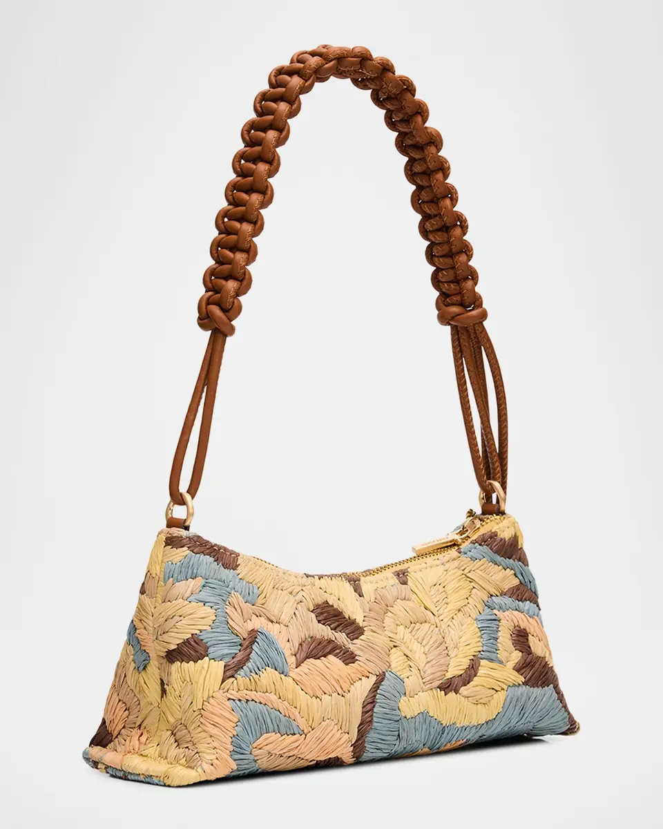 Cult Gaia Osa Braided-Strap Raffia Shoulder Bag | Thumbnail 3 Cult Gaia Osa Braided-Strap Raffia Shoulder Bag | Thumbnail 3
