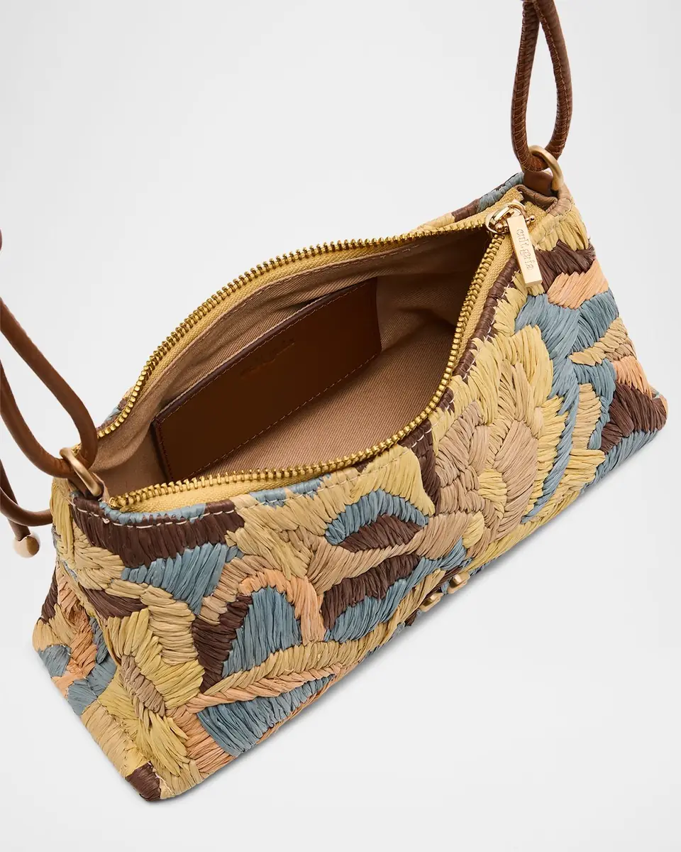 Cult Gaia Osa Braided-Strap Raffia Shoulder Bag | Thumbnail 4 Cult Gaia Osa Braided-Strap Raffia Shoulder Bag | Thumbnail 4