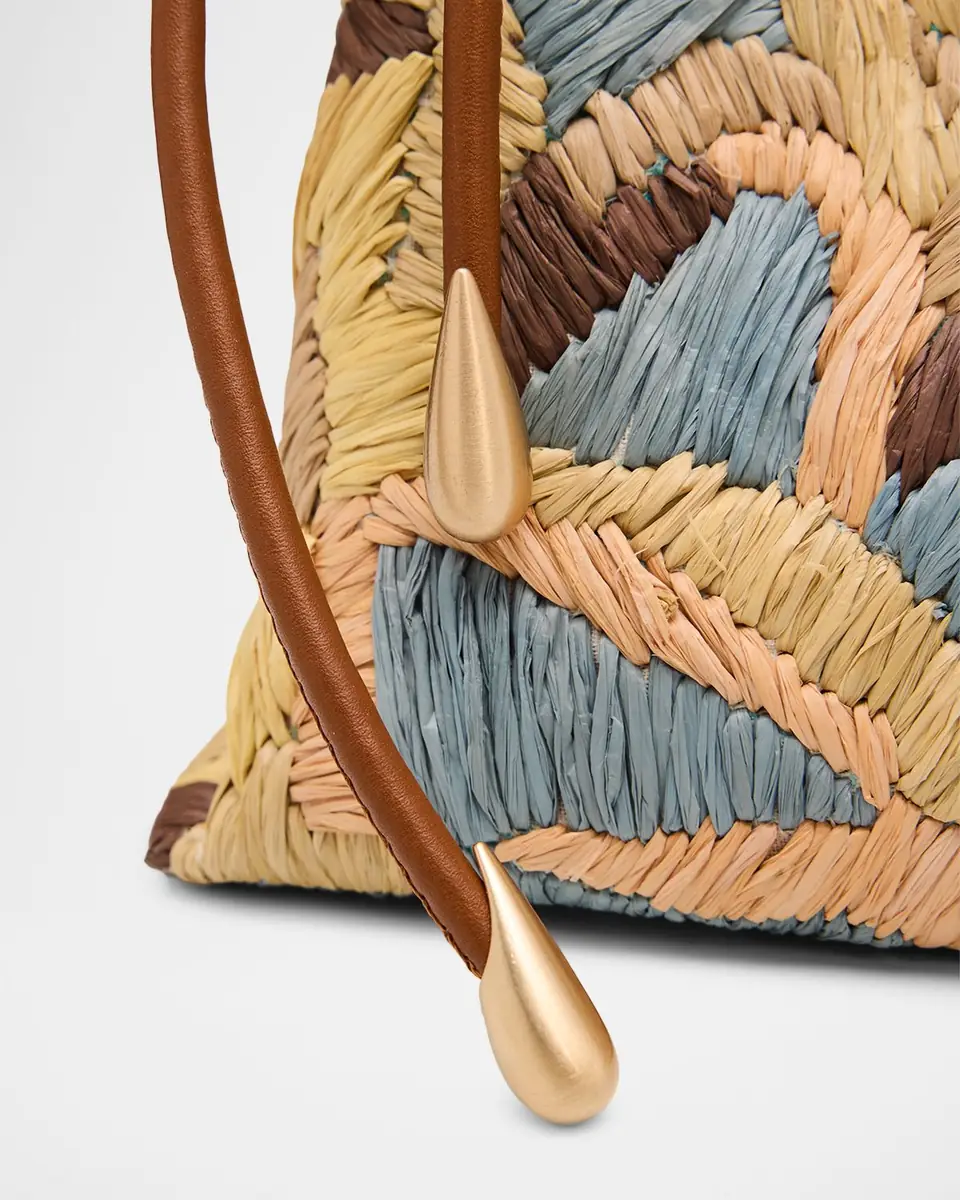 Cult Gaia Osa Braided-Strap Raffia Shoulder Bag | Thumbnail 6 Cult Gaia Osa Braided-Strap Raffia Shoulder Bag | Thumbnail 6