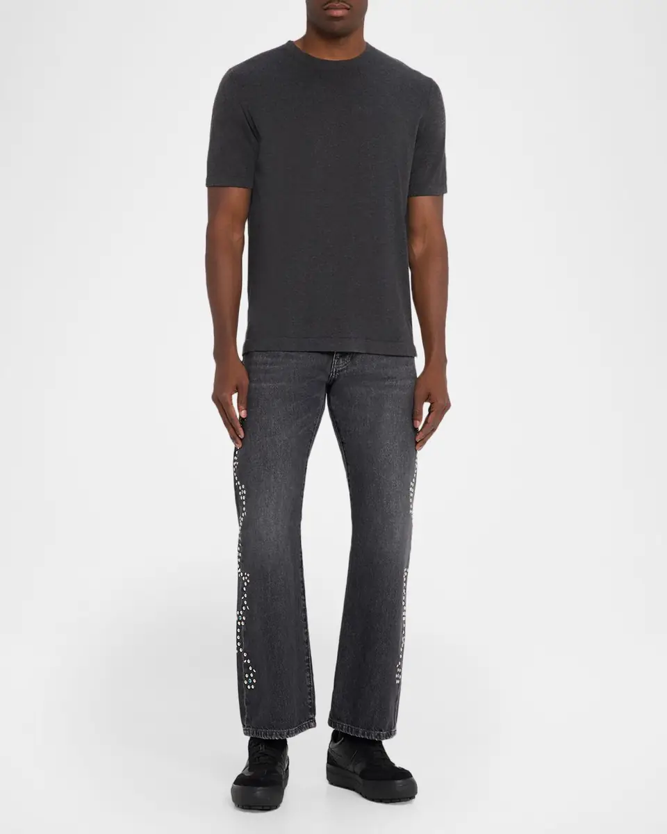 Alchemist Men's Studio Embellished Bootcut Jeans | Thumbnail 2 Alchemist Men's Studio Embellished Bootcut Jeans | Thumbnail 2
