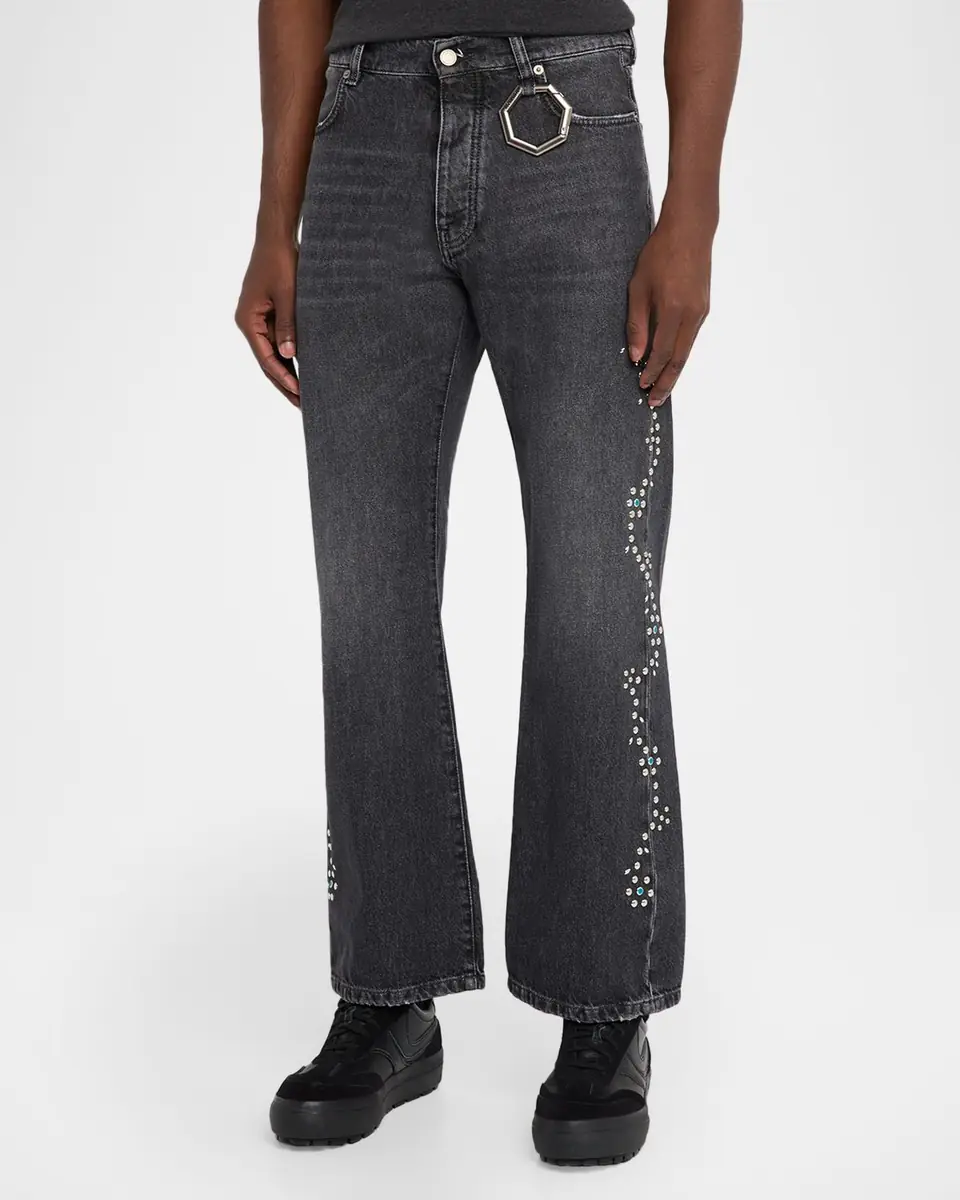 Alchemist Men's Studio Embellished Bootcut Jeans | Thumbnail 4 Alchemist Men's Studio Embellished Bootcut Jeans | Thumbnail 4