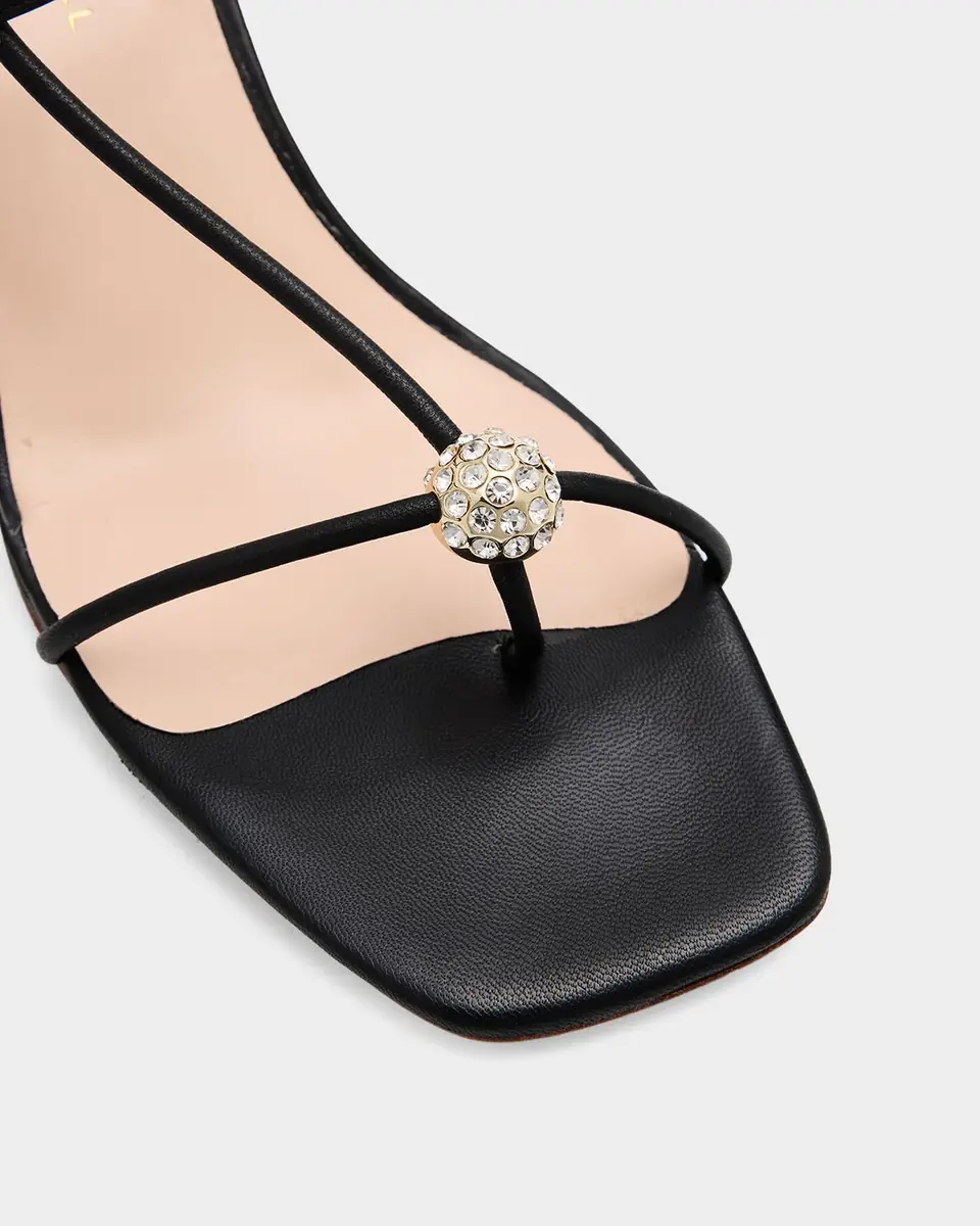 Loeffler Randall 70mm Triana Strappy Crystal Leather Mid-Heel Sandals | Thumbnail 5 Loeffler Randall 70mm Triana Strappy Crystal Leather Mid-Heel Sandals | Thumbnail 5