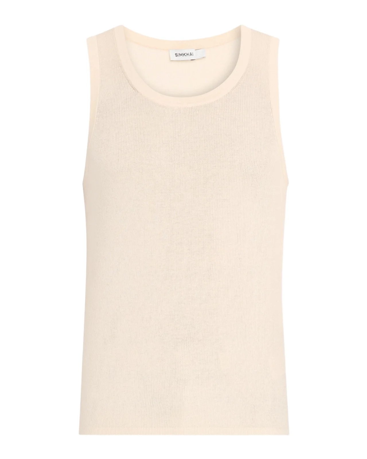 Men's Elikai Ribbed Cotton Fitted Tank Top Men's Elikai Ribbed Cotton Fitted Tank Top