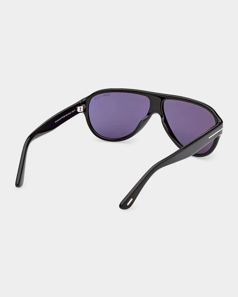 Tom Ford Men's Samuele 02 61mm Acetate Aviator Sunglasses | Thumbnail 7 Tom Ford Men's Samuele 02 61mm Acetate Aviator Sunglasses | Thumbnail 7