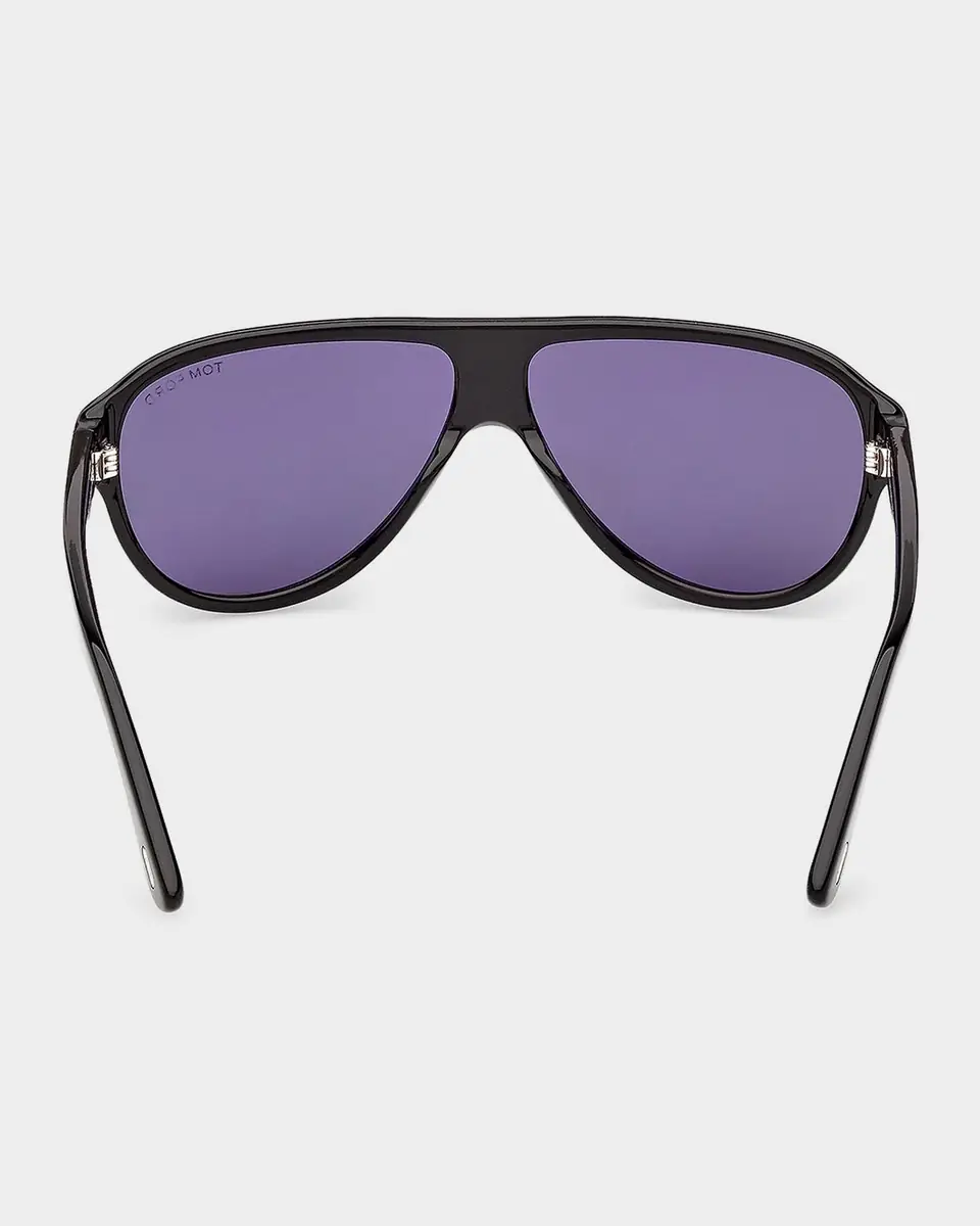 Tom Ford Men's Samuele 02 61mm Acetate Aviator Sunglasses | Thumbnail 8 Tom Ford Men's Samuele 02 61mm Acetate Aviator Sunglasses | Thumbnail 8