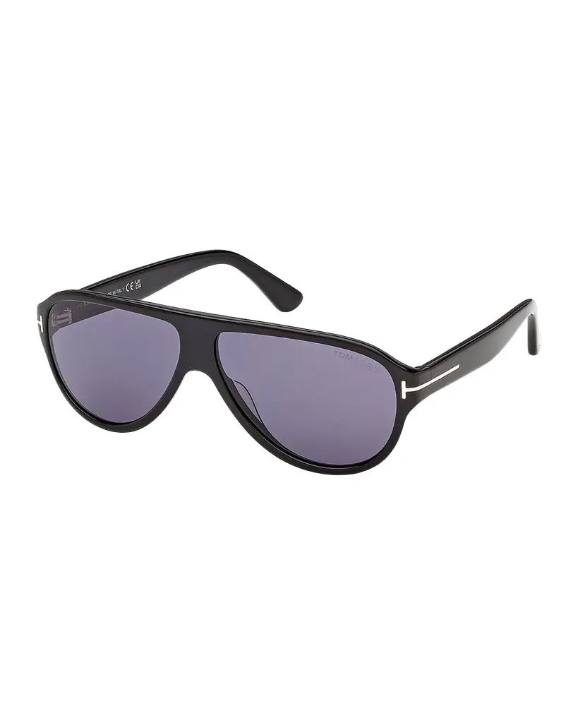 Tom Ford Men's Samuele 02 61mm Acetate Aviator Sunglasses
