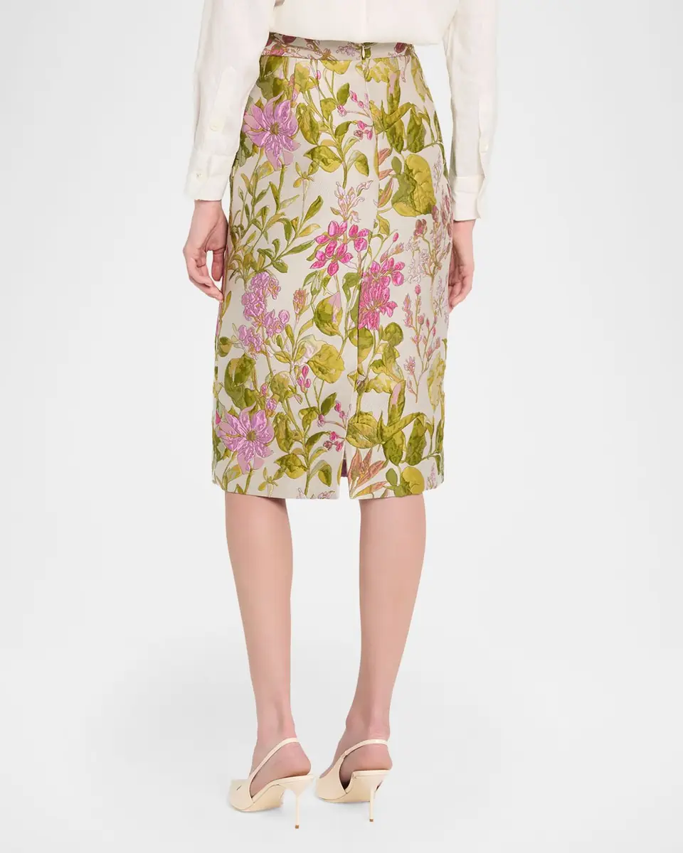 Libertine Dianthus Classic Pencil Skirt | Thumbnail 3