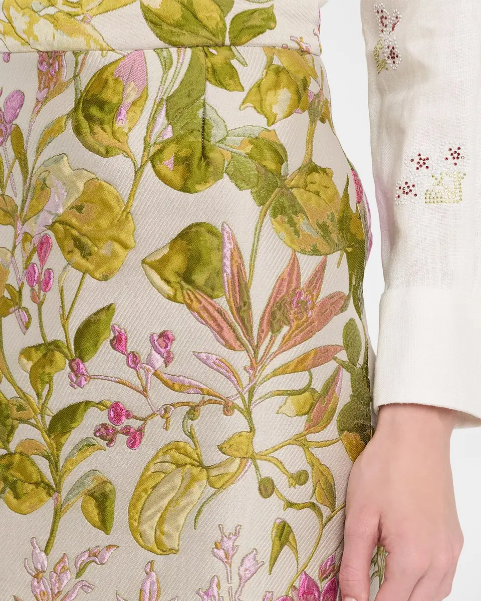 Libertine Dianthus Classic Pencil Skirt | Thumbnail 5