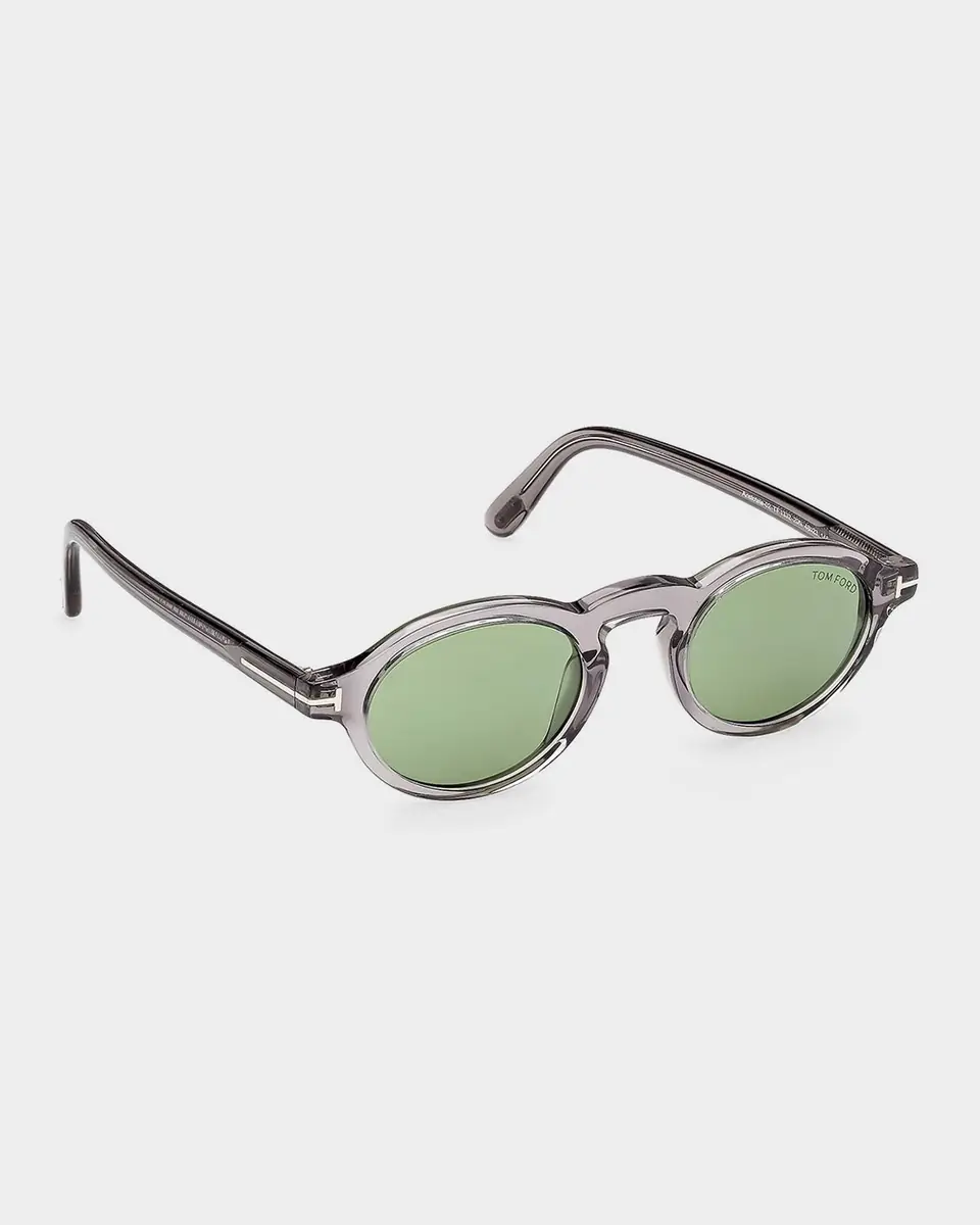 Tom Ford Men's Aristotele-02 Acetate Round Sunglasses | Thumbnail 5 Tom Ford Men's Aristotele-02 Acetate Round Sunglasses | Thumbnail 5