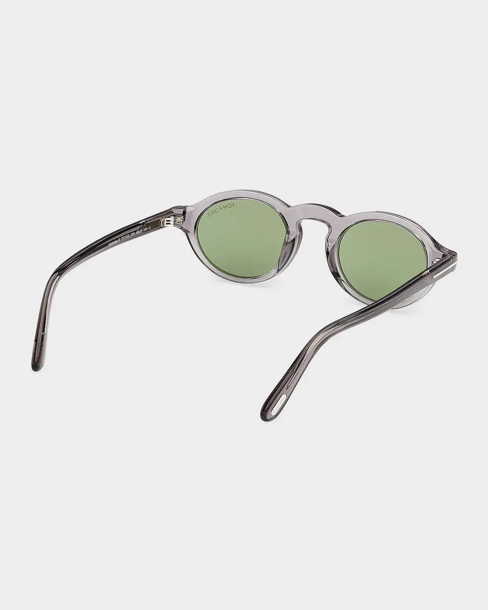 Tom Ford Men's Aristotele-02 Acetate Round Sunglasses | Thumbnail 7 Tom Ford Men's Aristotele-02 Acetate Round Sunglasses | Thumbnail 7