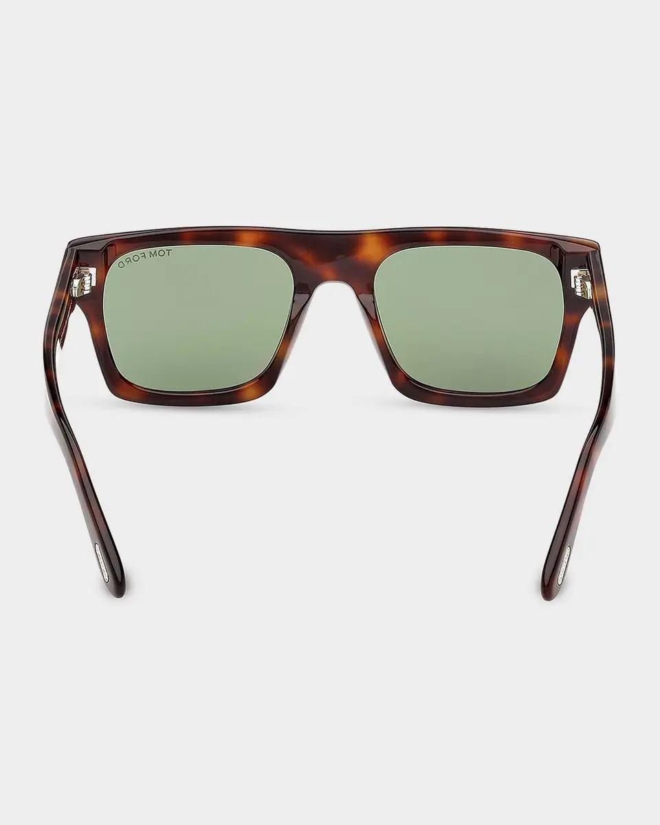 Tom Ford Men's Cyrus 02 53mm Square Acetate Sunglasses | Thumbnail 8 Tom Ford Men's Cyrus 02 53mm Square Acetate Sunglasses | Thumbnail 8