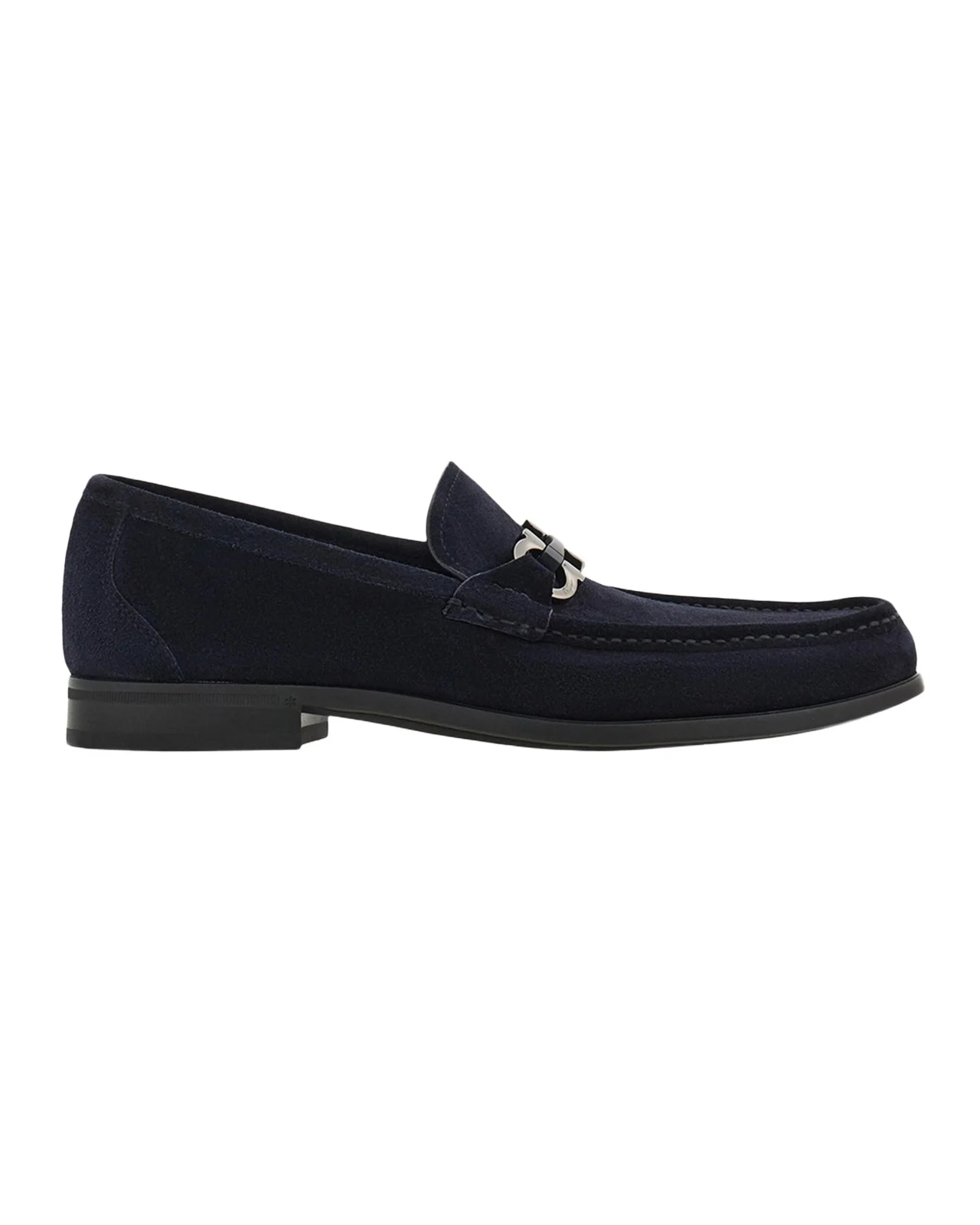 Men's Grandioso Suede Gancio-Bit Loafers Men's Grandioso Suede Gancio-Bit Loafers