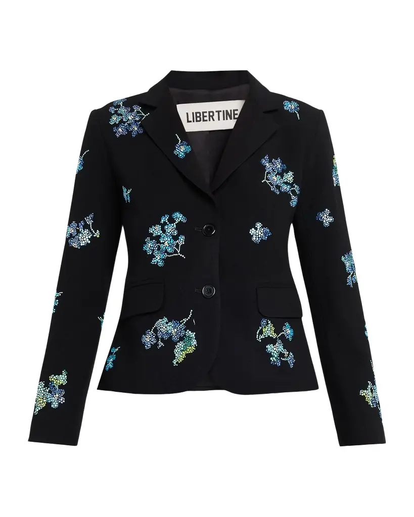 Libertine Bluebell Lane Single-Breasted Classic Jacket | Image 1 Libertine Bluebell Lane Single-Breasted Classic Jacket | Image 1
