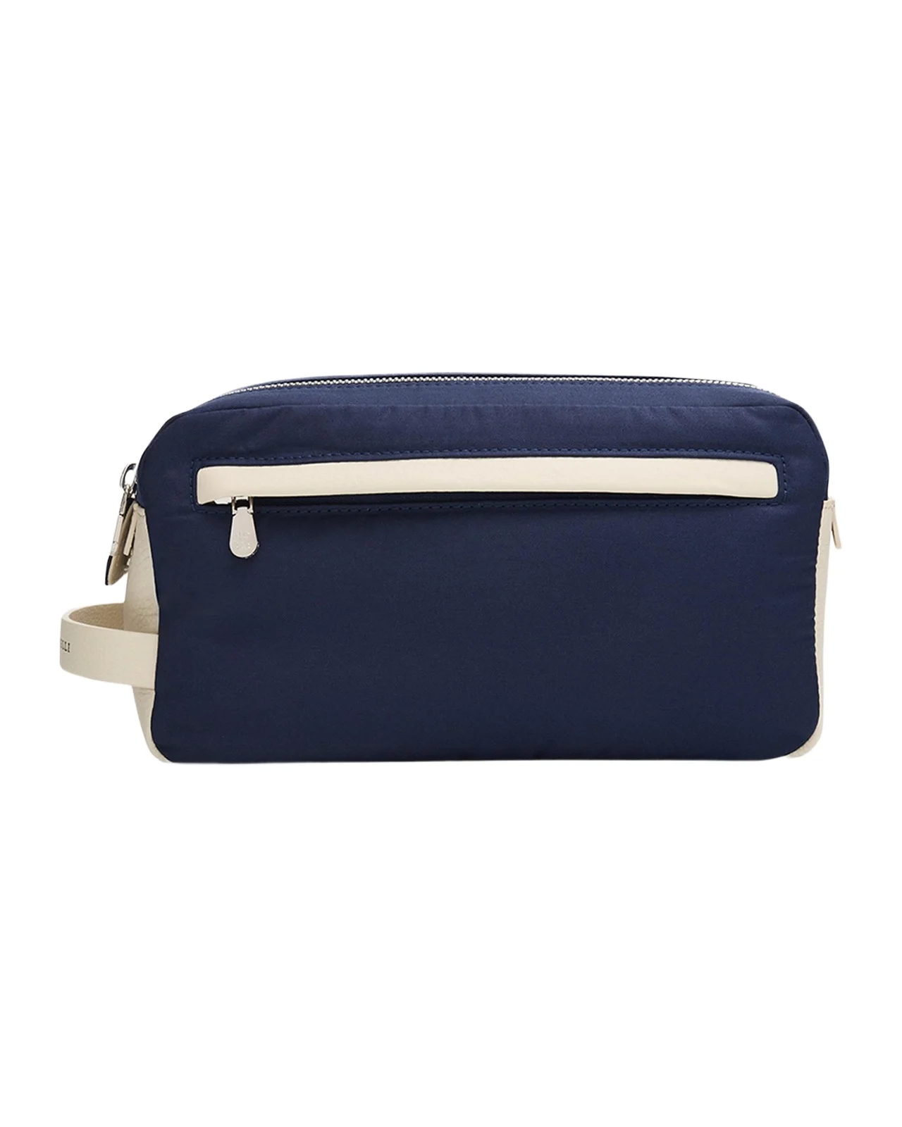 Men's Leather Double-Zip Toiletry Bag Men's Leather Double-Zip Toiletry Bag