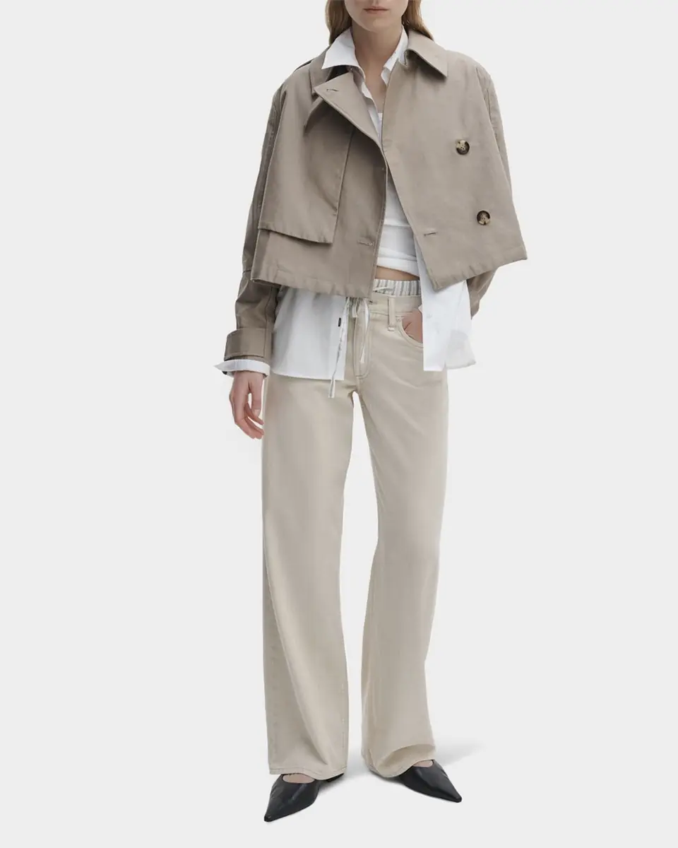 rag & bone Jamie Cropped Cotton Trench Coat | Thumbnail 2 rag & bone Jamie Cropped Cotton Trench Coat | Thumbnail 2