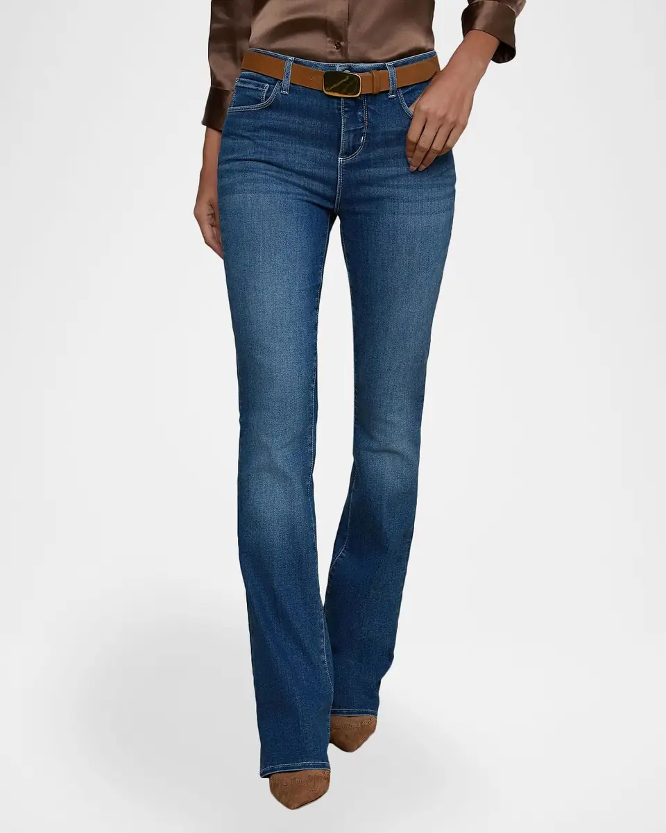 L'Agence Selma High Rise Baby Bootcut Jeans | Thumbnail 2 L'Agence Selma High Rise Baby Bootcut Jeans | Thumbnail 2