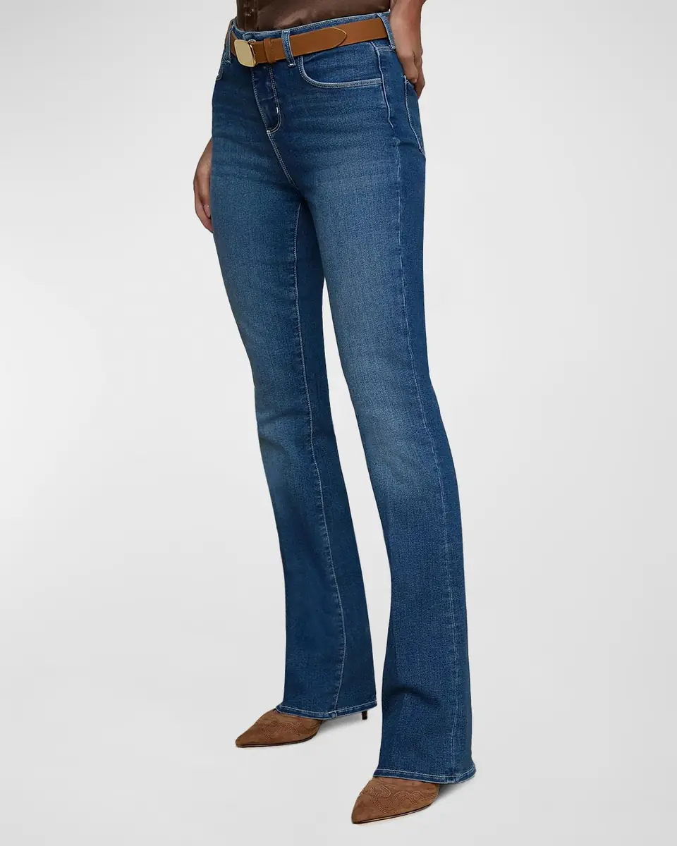 L'Agence Selma High Rise Baby Bootcut Jeans | Thumbnail 6 L'Agence Selma High Rise Baby Bootcut Jeans | Thumbnail 6