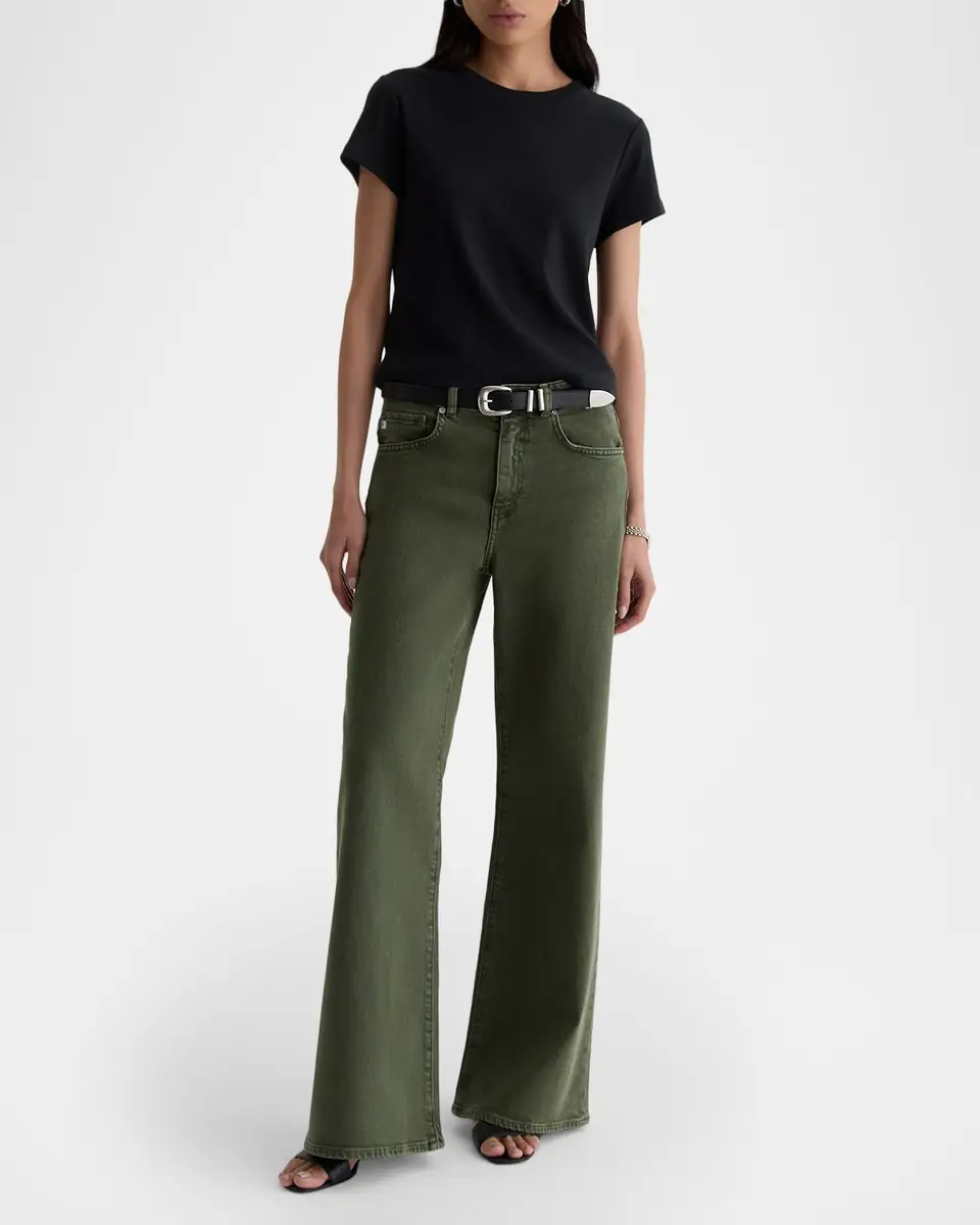 AG Jeans Sadie Crewneck Baby Rib Tee | Thumbnail 2 AG Jeans Sadie Crewneck Baby Rib Tee | Thumbnail 2