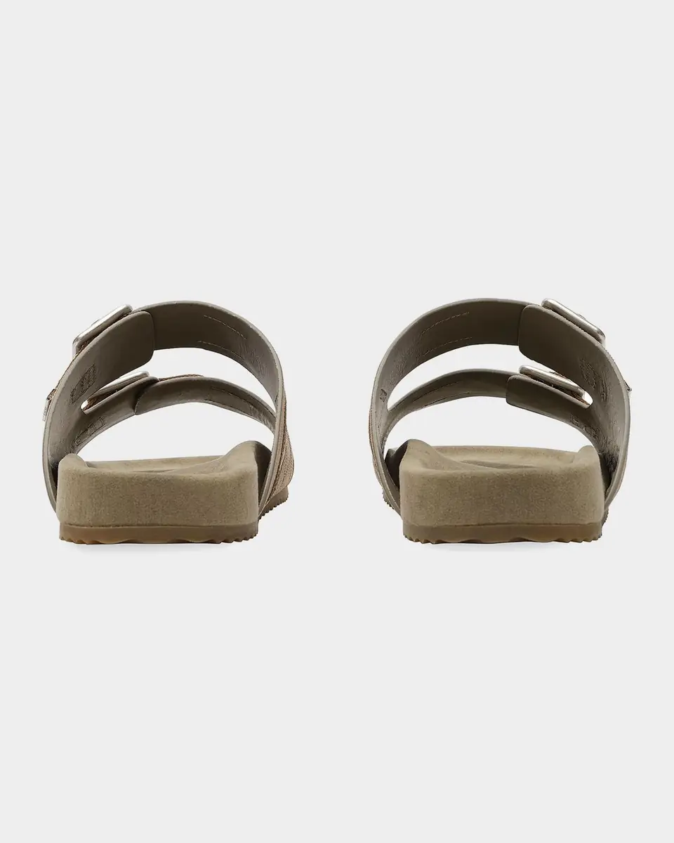 Burberry Men's Urchin Check Suede Sandals | Thumbnail 2 Burberry Men's Urchin Check Suede Sandals | Thumbnail 2