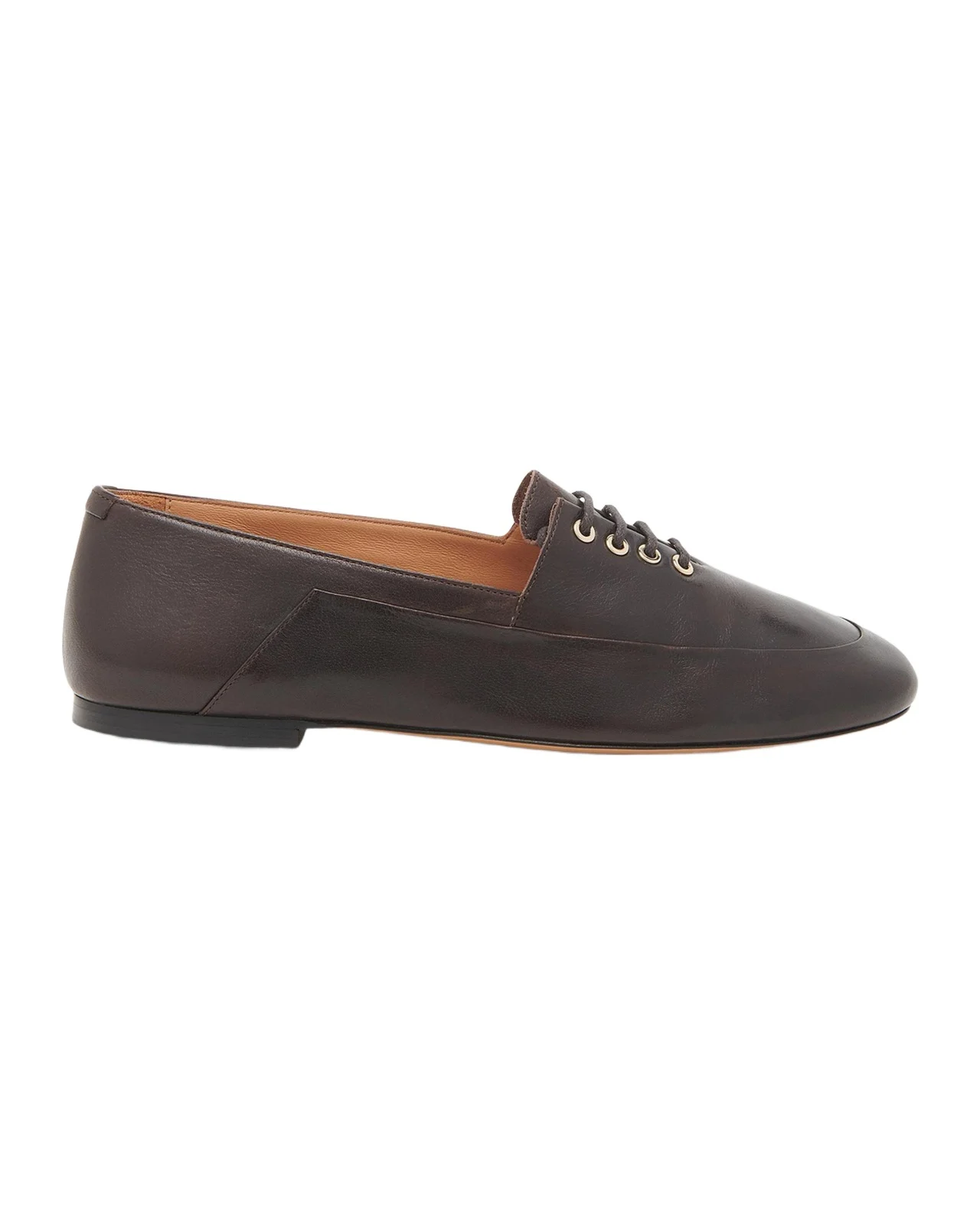 Elyss Leather Lace-Up Loafers Elyss Leather Lace-Up Loafers
