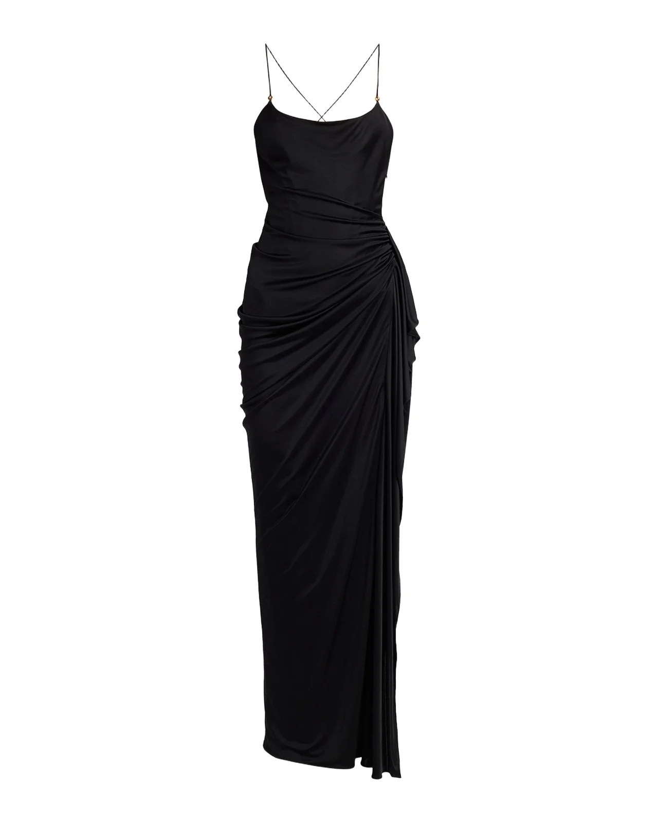 Draped Open-Back Gown Draped Open-Back Gown