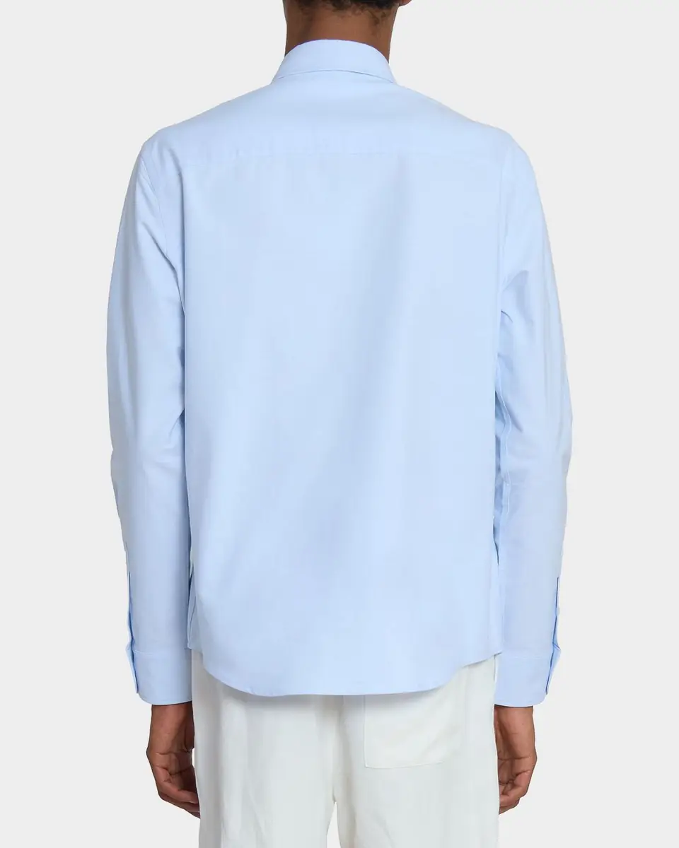 AMI PARIS Men's Embroidered Ami de Coeur Cotton Sport Shirt | Thumbnail 3