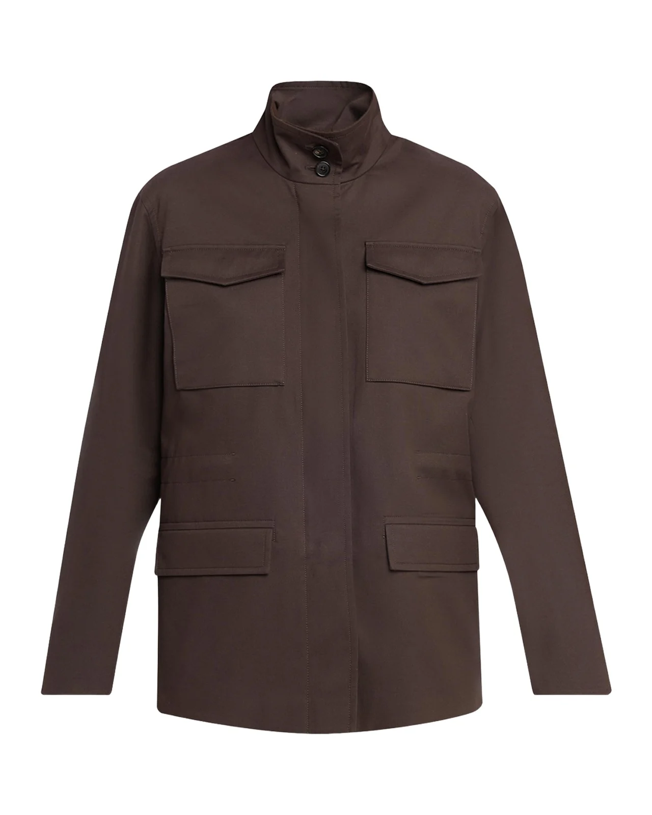 Floriane Cotton-Cashmere Utility Jacket Floriane Cotton-Cashmere Utility Jacket