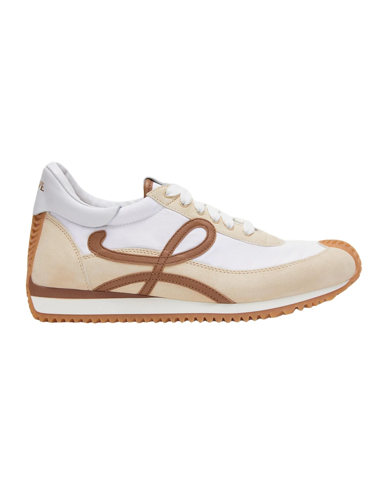 Loewe Flow 2.0 Runner Suede and Leather Sneakers