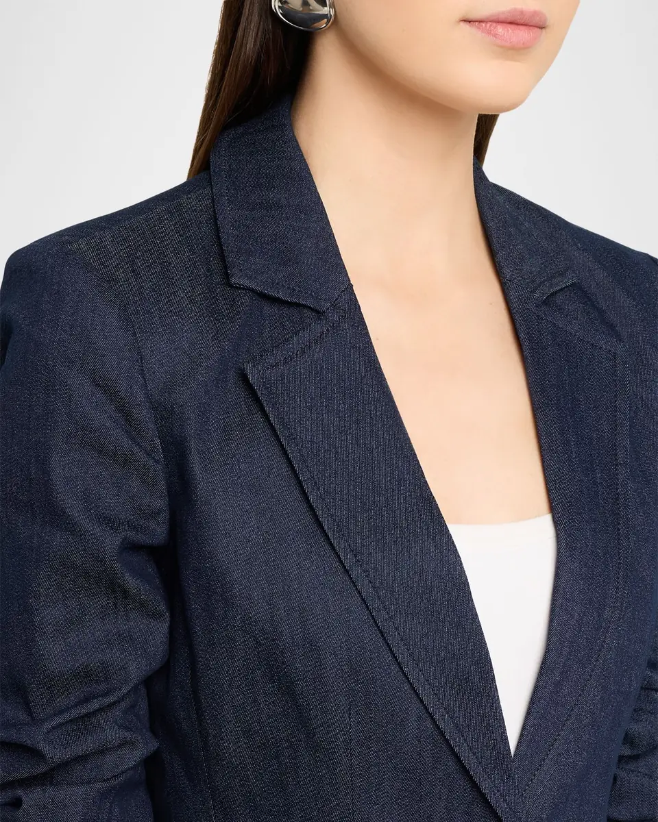 Cinq à Sept Roxie Le Petit Denim Blazer | Thumbnail 5 Cinq à Sept Roxie Le Petit Denim Blazer | Thumbnail 5