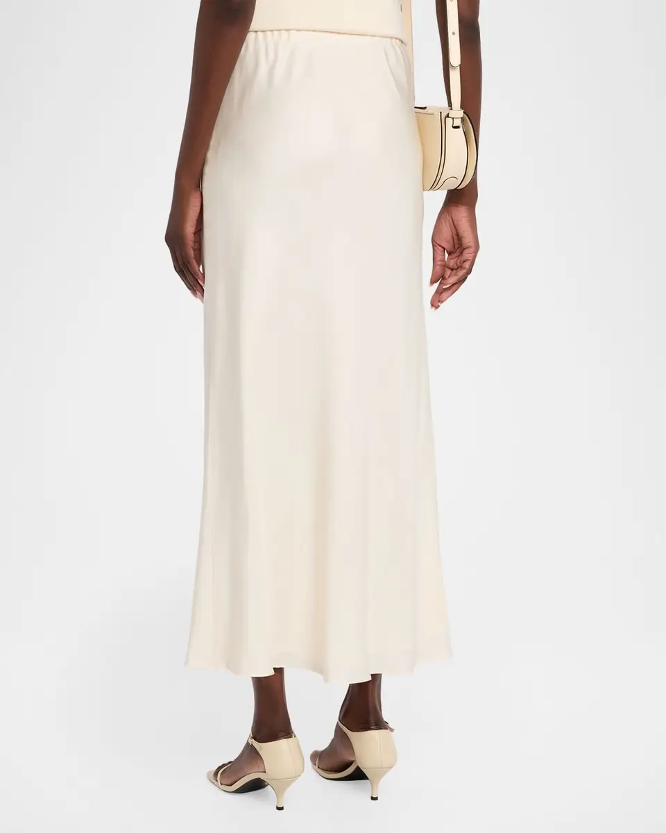Toccin Heidi Bias-Cut Silk Slip Skirt | Thumbnail 3 Toccin Heidi Bias-Cut Silk Slip Skirt | Thumbnail 3