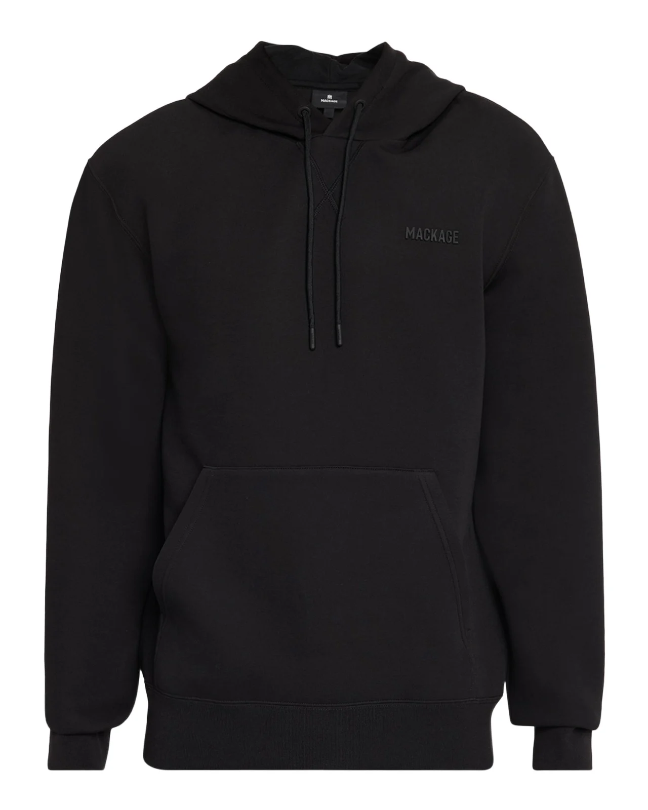 Mackage Men's Kolton Double-Face Jersey Logo Hoodie