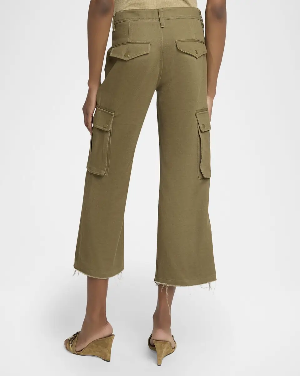 Isabel Marant Josine Kickflare Crop Cargo Pants | Thumbnail 2 Isabel Marant Josine Kickflare Crop Cargo Pants | Thumbnail 2